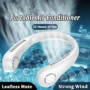 Hanging Neck Fan | Portable Rechargeable Fan Bladeless Neck Fan